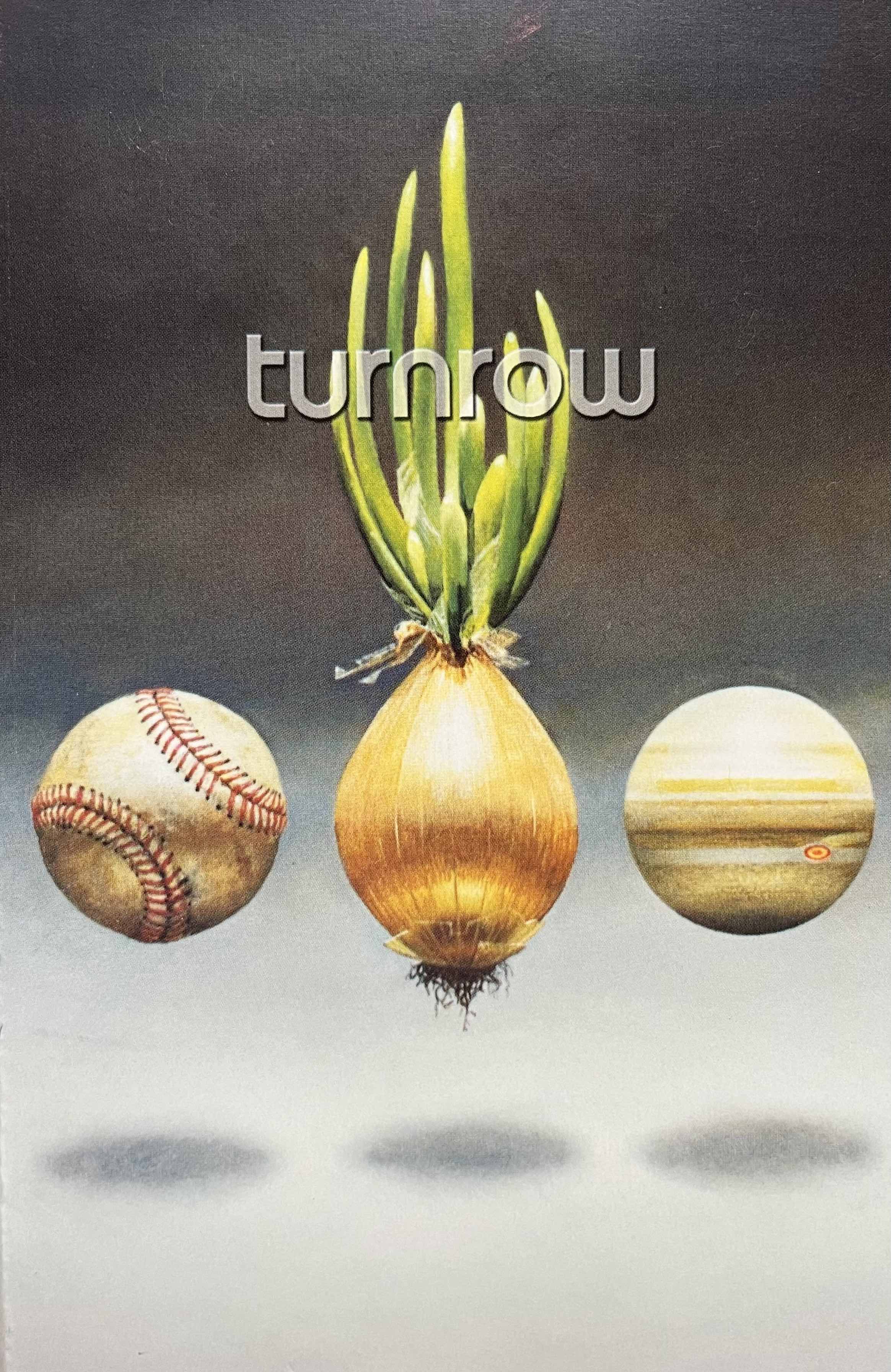 cover of first issue of turn row 