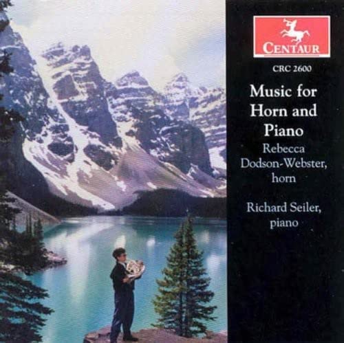 Music for Horn and Piano with Richard Seiler, piano and Rebecca Dodson Webster, horn