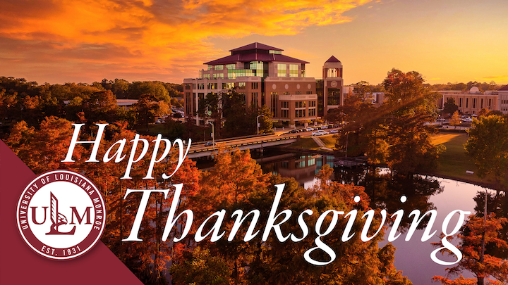 ULM Happy Thanksgiving