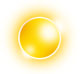 shining sun icon